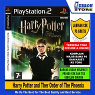 KASET DVD GAME PS 2 Harry Potter and the Order of the Phoenix