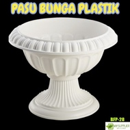 BFP-28 High Plastic Flower Pot/Roman Flower Plastic Pot W25cm x H21cm