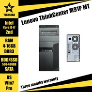 i7 Tower Lenovo Thinkcentre 16GB 480GB SSD refurbished Thinkcenter MT M91p business desktop CPU komp