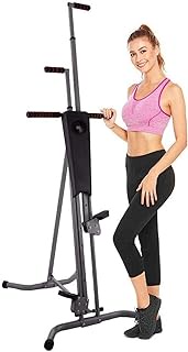 Indoor Vertical climbing stair stepper Fitness Machines-Folding Bike Machine-Steel Alloy bracket- Legs Arms Abs Calf- for Home Office Gym