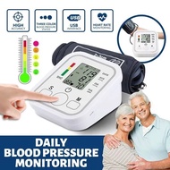 Blood Pressure Monitor Automatic Intelligent Rechargeable Pressure Monitor BP Cuff Measuring Home Ma