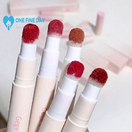 Gege Bear Lip Glaze Velvet Soft Matte Waterproof Non-fading Lip Tint Lipstick J5h9