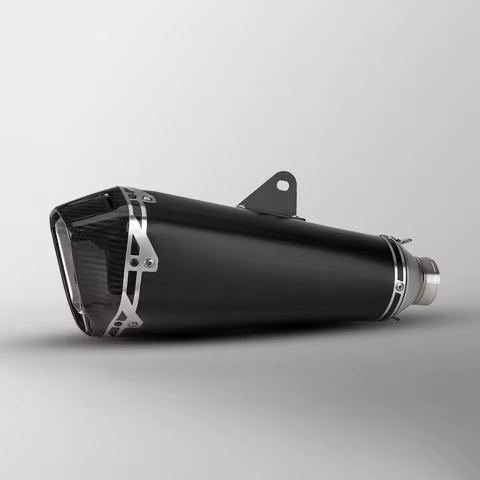 Original Inlet Motorcycle exhaust muffler for mt09 cbr500r R15 R3 R7 ZX6R exhaust pipe T168 Delta un