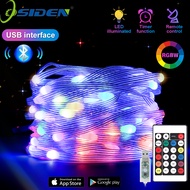 Smart APP Copper Wire Light String Symphony Light String Bluetooth Light Belt Music Synchronization 