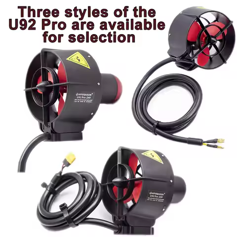 APISQUEEN U92 Pro 24V Underwater Thruster,23.6Lbs Thrust Choose With ESC Or No ESC For Fishing Boats