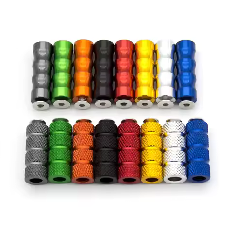 6mm Foot Peg Rear set Footpeg Pedals for Honda CBR 150 400 600 900 954 1000 RR F4I NSF100 MSX 125 Gr