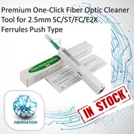 Premium One Click Fiber Optic Connector Cleaner for SC/FC/ST/E2K - Pen Type