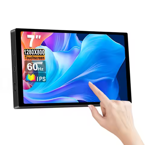 7″ Touch Portable Monitor 1280X800 USB-C IPS 5-point Capacitive Touch screen LCD display for Raspber