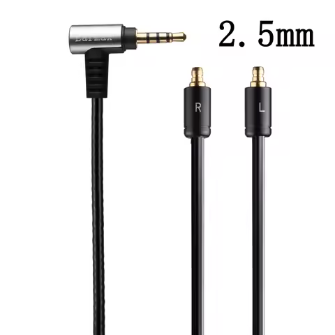 OCC Balanced BLACK AUDIO CABLE For Sennheiser IE 400 PRO IE400PRO IE 500 PRO IE500PRO IE100 PRO BT I
