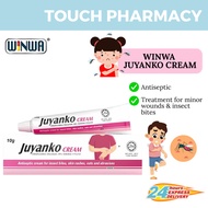 WINWA Juyanko Antiseptic Cream 10G (Chlorhexidine For Insect Bites & Cuts)