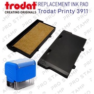 Replacement Ink Pad / Snow Pad Trodat 3911 Without Color