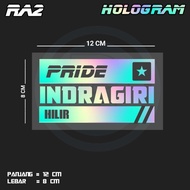 PRIDE INDRAGIRI HILIR CUTTING STICKER | RA2 RU