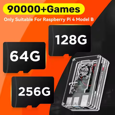 Batocera39 Retro Gaming Card For Raspberry Pi 4 Model B With 90000+ Games 512G TF Card For PSP/PS1/N