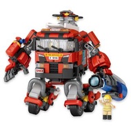 🔥香港獨家現貨🔥  LOZ BBTOYSZONE Taxi 的士 的士機甲  fire truck 消防車 消防車機甲 ice cream van 雪糕車 雪糕車機甲 迷你 積木 Lego 生日禮物 