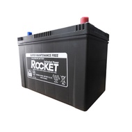Rocket 3SMF 95D31L (95AMPS) Maintenance Free Automotive Battery + FREE DHC APM-1 Voltmeter CR&amp;