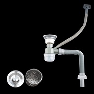 Kitchen sink Deodorization Sink Drain Hose drain filter double single tank for Wash Basin bathroom sewer accessorie magic basket