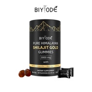 BIYODE Pure Himalaya Cerebriodum Golden Gummy/Supplement Daily Trace Elements (60 Pcs Gummies)