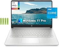 HP 14" HD [Windows 11 Pro] Business Laptop Computer, Intel Quad Core i5-1135G7(Beat i7-1065G7), 12GB