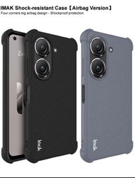 華碩 ASUS Zenfone 10 5G / 華碩 ASUS Zenfone 9 5G - IMAK 全包防摔軟套-氣囊版 磨砂手感 手機軟套 保護殼 +送 透明保護膜 Mon貼 Shock-Res