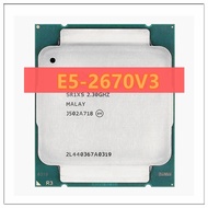 Xeon CPU รุ่นทางการ E5-2670V3 2.30GHZ 30M 12-CORES 2670 V3 E5-2670 LGA2011-3โปรเซสเซอร์ E5 2670V 3 Gratis Ongkir CPD