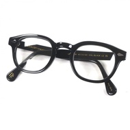 狀況極佳：MOSCOT Lemtosh Wellington 眼鏡，黑色，尺寸 46□24-145，附眼鏡盒，男女皆宜。