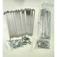 Honda CB160 CB93 CB175K0 Wheel Spokes 9X157 1set/36pcs fit Front or Rear High Quality Chrome