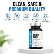 LES Labs Cortisol Health Supplement for Stress Relaxation and Daily Balance | USA Origin