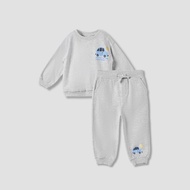 Babyshop Juniors 2-Piece Graphic Print Sweatshirt And Joggers Set