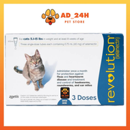 REVOLUTION nhỏ gáy Mèo từ 2.3kgs - 6.8kgs 5.1lbs - 15lbs