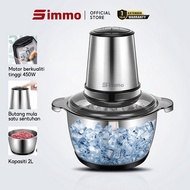 SIMMO Ice crusher machine Penghancur es 2L/3L Electric shaved ice crusher 304 stainless steel