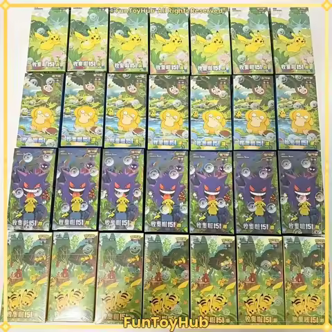 In Stock Pokmon TCG Simplified Chinese Scarlet & Violet Collect 151 Series Booster Pack Vol.1234 Jou