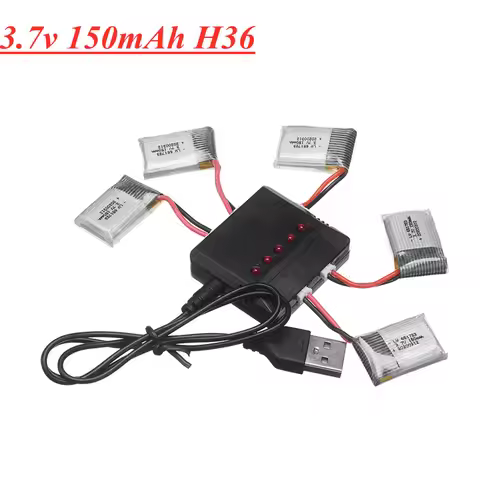 H36 battery 3.7V 150mAh For JJRC E010 E011 E012 E013 Furibee F36 RC Quadcopter Parts 3.7v 651723 Lip