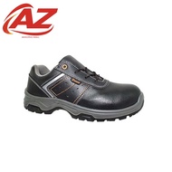 Amazing Shoes 0419 Black Men Safety Shoes Steel Toe Low Cut Shoes Kasut Kerja Lelaki Size 5UK - 11UK