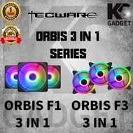 Tecware ORBIS F1 / ORBIS F3 Starter Kit with 3x F1 / F3 ARGB Fan