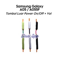 TOMBOL External Buttons 1 Set Power On Off Volume Samsung Galaxy A05 / A055 / A055F / SM-A055F / SM-