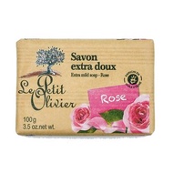 Le Petit Olivier Rose Extra Mild Soap Bars 100g Fixed Size