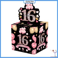 isncnv Money Gift Box for Birthday Surprise Money Box 16th 21st Birthday Money Box Surprise Gift Set