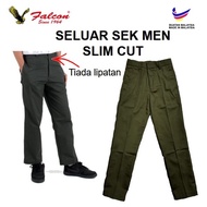 Seluar Hijau Sekolah Menengah SLIM CUT (482EX) Brand Falcon
