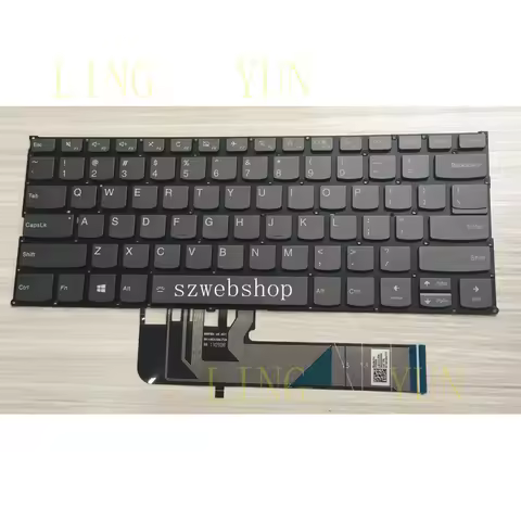 Z New for Lenovo Flex 6-14ARR Flex 6-14IKB series laptop Black US Keyboard Backlit