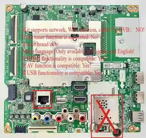 TV Main Board EAX68253604 EAX68253605 Motherboard for LG 49'' 55'' 55UM7300PUA 49UM650DUB 49UM6900PU