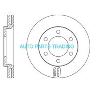 MITSUBISHI TRITON 4X4 FRONT BRAKE DISC 294MM JAPAN NIBK