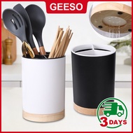 GEESO Chopsticks Holder Large Capacity Tableware Chopsticks Spoon Barrel Home Supplies 筷子收纳架