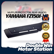 YAMAHA FZ150I-V2 MUFFLER PROTECTOR REAR (BLACK) FZ FZ150I V2 NEW FZNEW