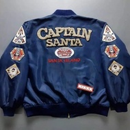 Vintage Captain Santa Jacket Santa Island