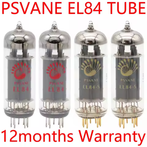 1PC Psvane EL84 EL84-S Vacuum Tube Valve Power Lamp for Vintage Audio Amplifier HiFi DIY Project Bra
