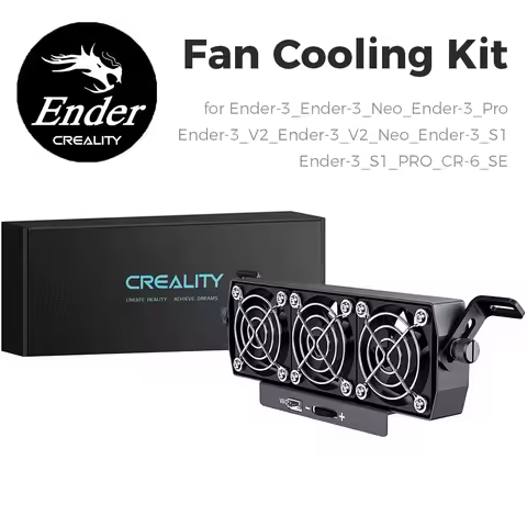 Creality Fan Cooling Kit for Ender-3/Ender-3 Neo/Ender-3 Pro/Ender-3V2/Ender-3 V2 Neo/Ender-3 S1/End