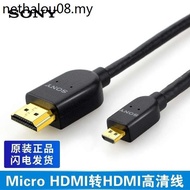 Hot Sale. Sony Camera micro micro to HDMI Cable a7m3 micro Single Live a7s2 Video HD Cable Version 2.1 8K