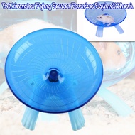 Pet Hamster Flying Saucer Exercise Squirrel Wheel Hamster Mouse Running Disc Rat Toys Cage Small