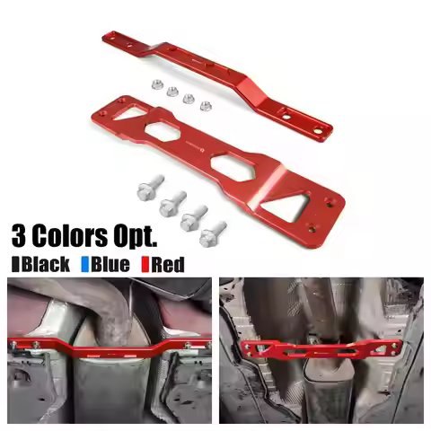 BEVINSEE Centre Tunnel Brace & Rear Tunnel Cross for VW for Golf MK7/8 GTI for Passat B8, for Audi A