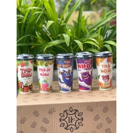 Combo 5 cups mixed with 5 cups of Quang Vinh fruit flavored tea